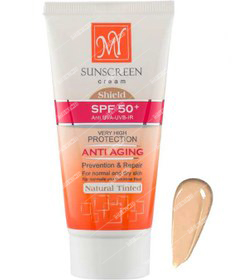 کرم ضد آفتاب SPF50 مناسب پوست های نرمال تا خشک مای