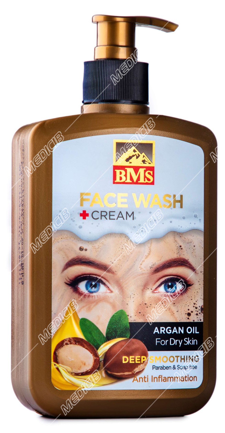 ژل شستشوی صورت روغن آرگان بی ام اس