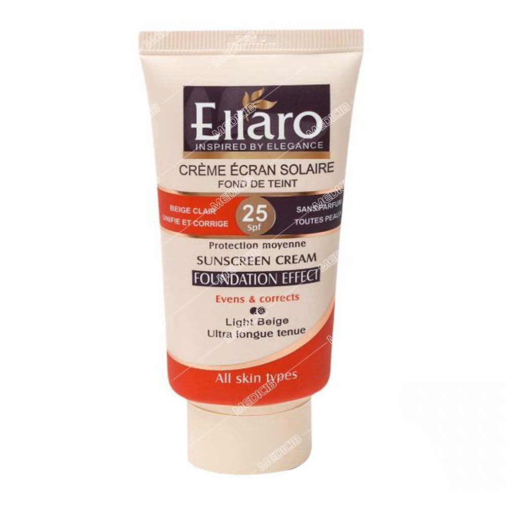 کرم ضد آفتاب با پوشش کرم پودر SPF25(بژ طبیعی)