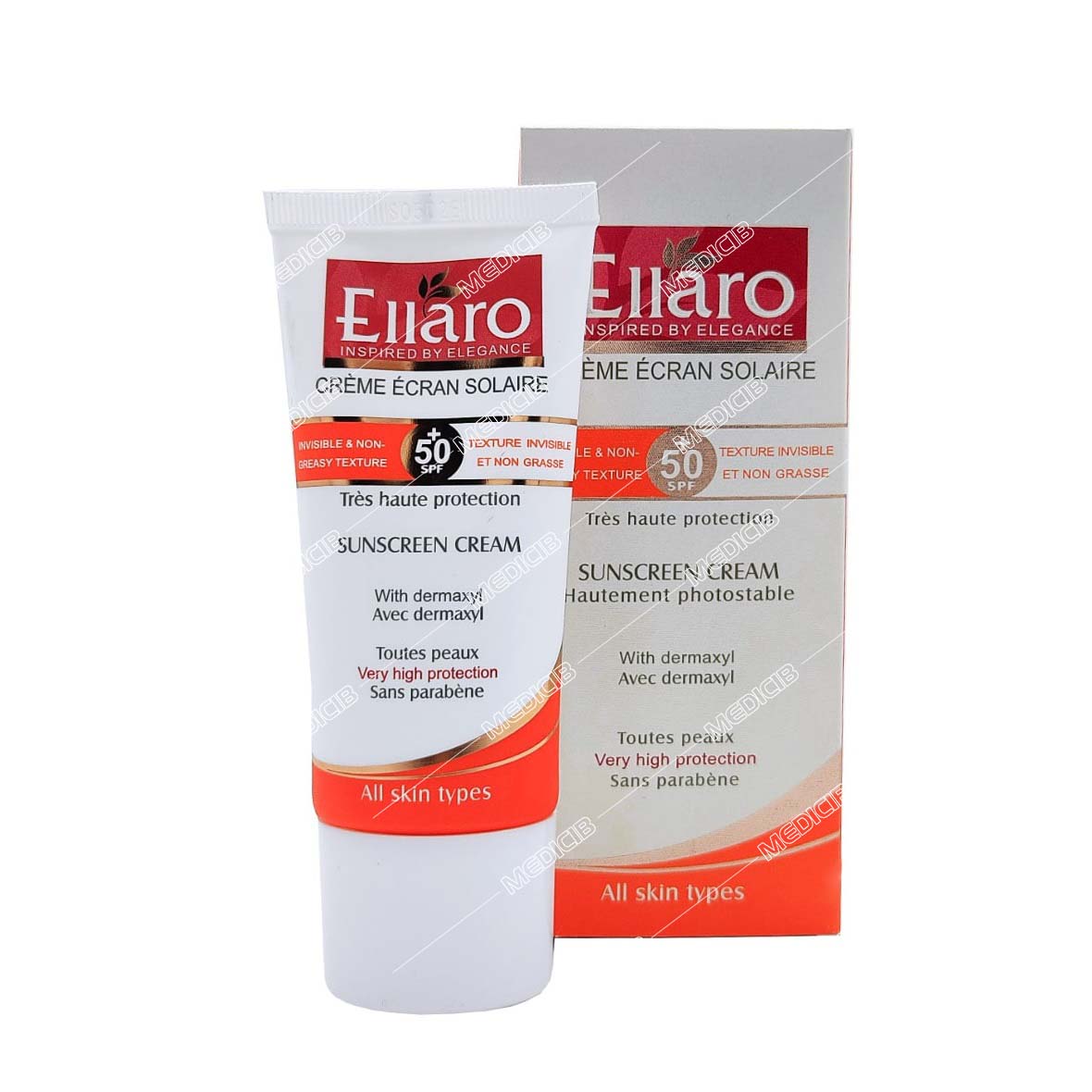 کرم ضد آفتاب  SPF50 (بی رنگ)