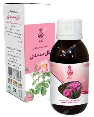عصاره خوراکی گل محمدی دکتر زرقانی
