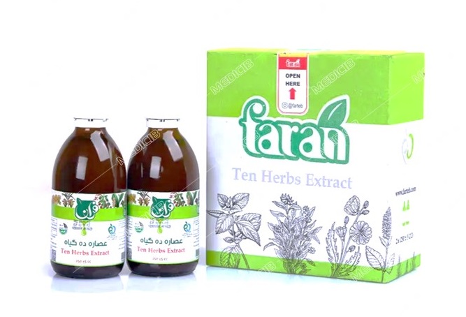 عصاره ده گیاه فران