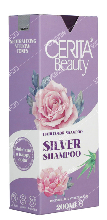 شامپو رنگساژ سیلور سریتا
